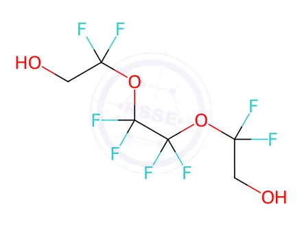 Chemical structure of 1H,1H,8H,8H-Octafluoro-3,6-dioxaoctane-1,8-diol