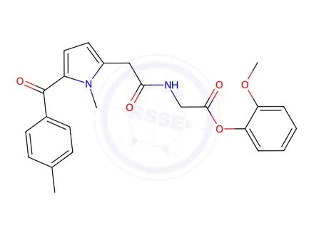 Chemical structure of Amtolmetin Guacil