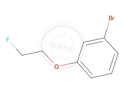 Chemical structure of 1-BROMO-3-(2-FLUORO-ETHOXY)-BENZENE