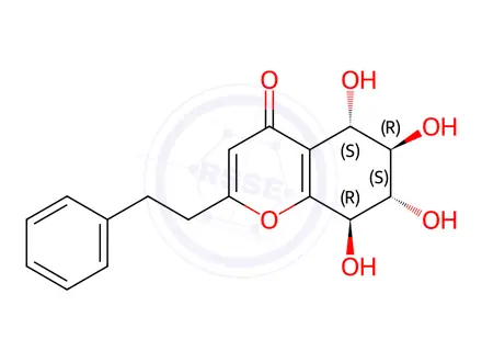 Chemical structure of Isoagarotetrol