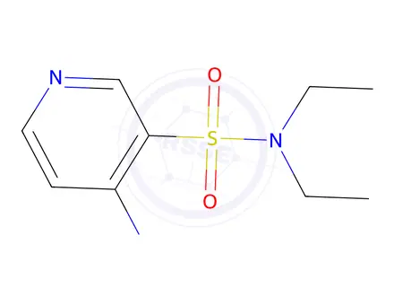 Chemical structure of 4-Amino-N,N-diethylpyridine-3-sulfonamide