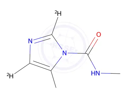 Chemical structure of N-Methyl-1H-imidazole-1-carboxamide-d3
