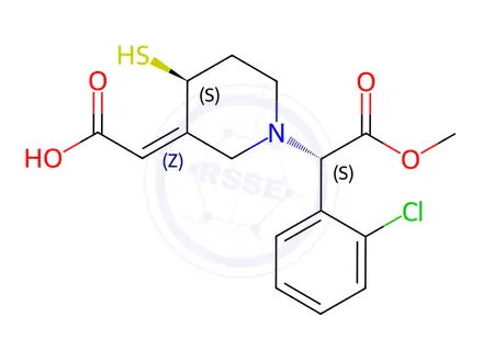 Chemical structure of Clopidogrel Impurity 180