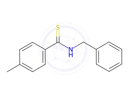 Chemical structure of N-benzyl-4-methyl-1-benzenecarbothioamide