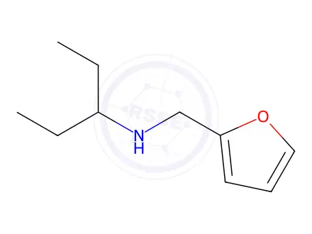 Chemical structure of n-(Furan-2-ylmethyl)pentan-3-amine