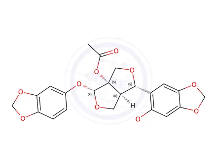 Chemical structure of Phrymarolin II