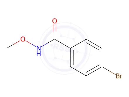 Chemical structure of 4-Bromo-N-methoxybenzamide