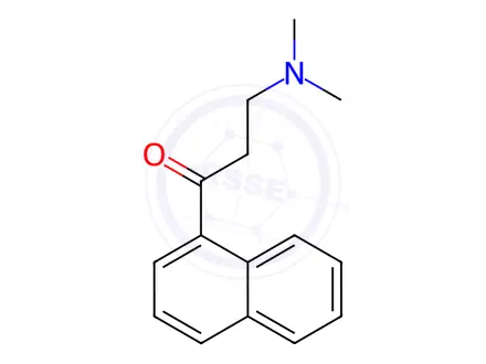 Chemical structure of 3-(Dimethylamino)-1-(naphthalen-1-yl)propan-1-one