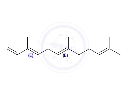 Chemical structure of α-Farnesene