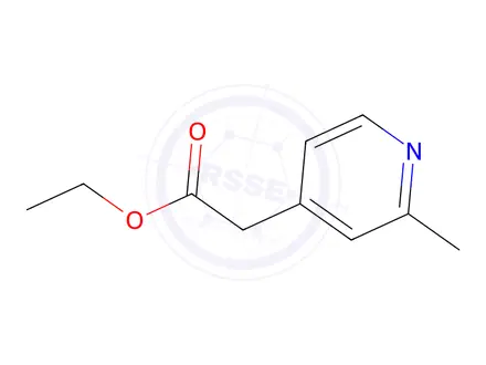 Chemical structure of Ethyl 2-(2-methylpyridin-4-yl)acetate