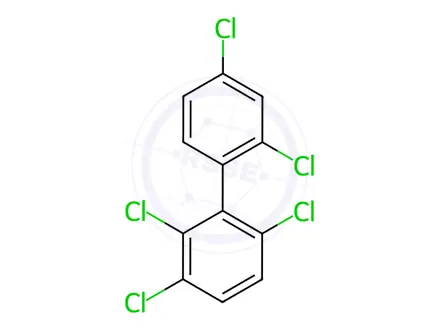 Chemical structure of PCB 91