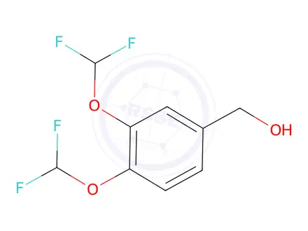 Chemical structure of (3,4-Bis(difluoromethoxy)phenyl)methanol