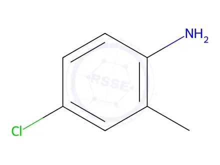 Chemical structure of 4-Chloro-2-methylaniline