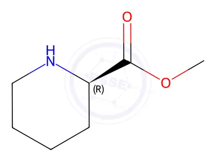 Chemical structure of Methyl (R)-Piperidine-2-carboxylate