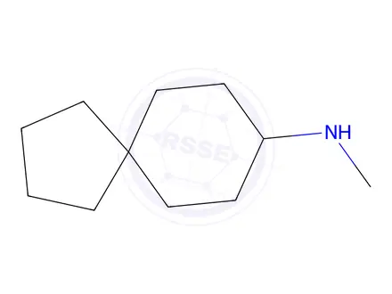 Chemical structure of n-methylspiro[4.5]decan-8-amine