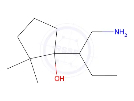 Chemical structure of 1-(1-Aminobutan-2-yl)-2,2-dimethylcyclopentan-1-ol