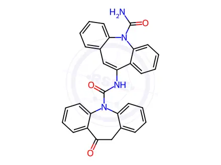 Chemical structure of Oxcarbazepine EP Impurity M (Oxcarbazepine USP Related Compound D)