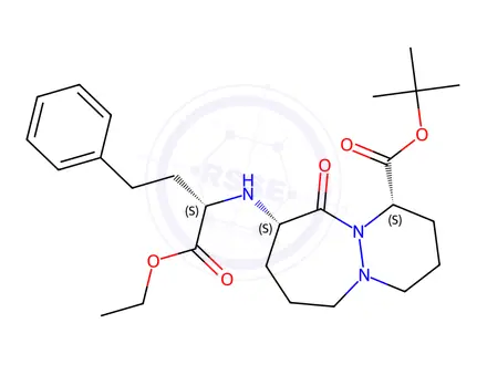 Chemical structure of Cilazapril Impurity 1 (Cilazapril EP Impurity A)