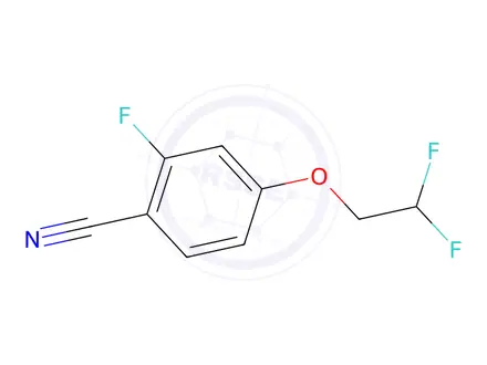Chemical structure of 4-(2,2-Difluoroethoxy)-2-fluorobenzonitrile