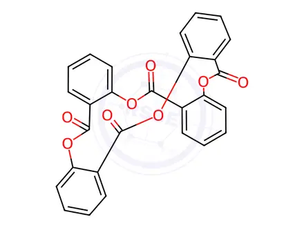 Chemical structure of Deferasirox O-salycyl Impurity