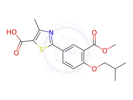 Chemical structure of Febuxostat Impurity 234