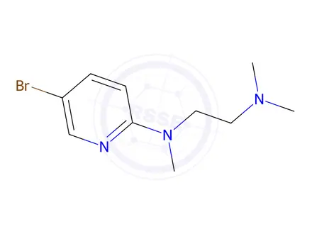 Chemical structure of 5-Bromo-N-[2-(dimethylamino)ethyl]-N-methylpyridin-2-amine