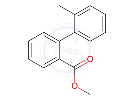 Chemical structure of Methyl 2'-Methyl-[1,1'-biphenyl]-2-carboxylate