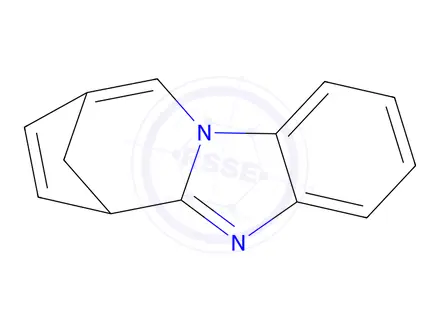 Chemical structure of 6,9-Methano-6H-azepino[1,2-a]benzimidazole(8CI,9CI)