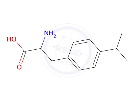 Chemical structure of (R)-2-Amino-3-(4-isopropylphenyl)propanoic acid