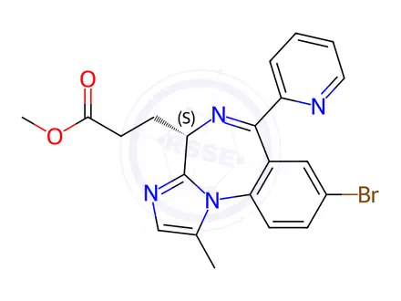 Chemical structure of Remimazolam