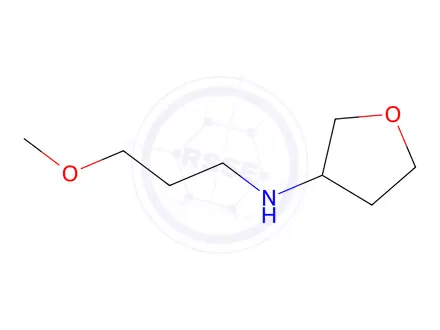 Chemical structure of n-(3-methoxypropyl)oxolan-3-amine