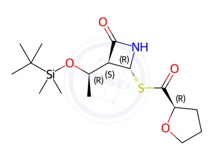 Chemical structure of Faropenem Sodium Impurity 39