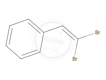 Chemical structure of Dibromostyrene (unspecified bromination)