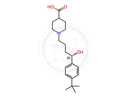 Chemical structure of Terfenadine EP Impurity E (Free Base)