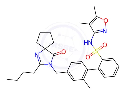 Chemical structure of Sparsentan Impurity 76