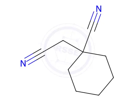 Chemical structure of Gabapentin Related Bis-nitrile