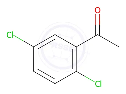 Chemical structure of 2’,5’-Dichloroacetophenone