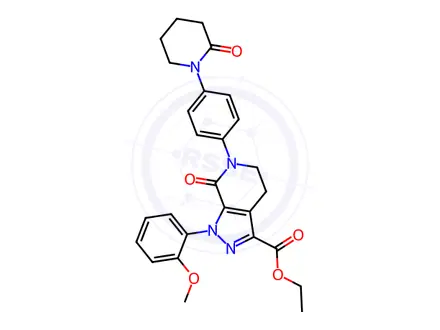 Chemical structure of Apixaban Impurity 455