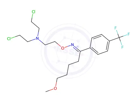 Chemical structure of Fluvoxamine impurity 48