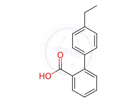 Chemical structure of 4'-Ethyl-[1,1'-biphenyl]-2-carboxylic acid