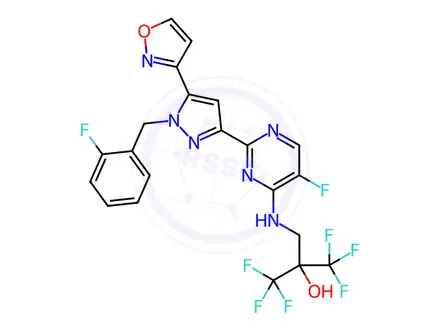Chemical structure of Praliciguat