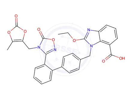 Chemical structure of Azilsartan Impurity 1083