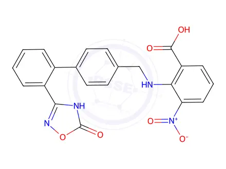 Chemical structure of Azilsartan Impurity 118