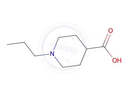 Chemical structure of 1-Propylpiperidine-4-carboxylic acid