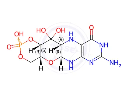 Chemical structure of Fosdenopterin