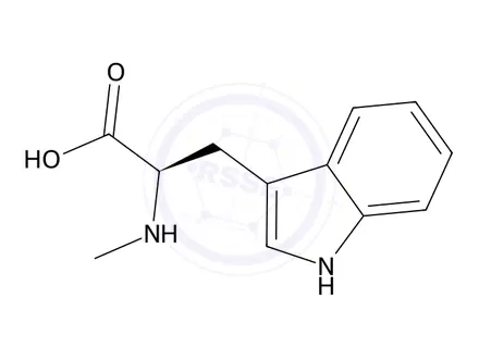 Chemical structure of N-Methyl-D-tryptophan