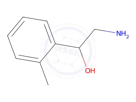 Chemical structure of 2-Amino-1-(2-methylphenyl)ethanol Hydrochloride