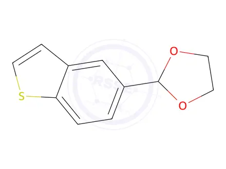 Chemical structure of 2-(Benzo[b]thiophen-5-yl)-1,3-dioxolane