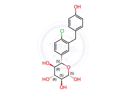 Chemical structure of Dapagliflozin Impurity 552