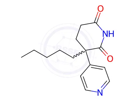Chemical structure of Glutethimide Impurity 106